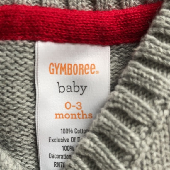 4/$20 Boys Gymboree Knit Sweater Vest Sz 0-3 mths - Picture 2 of 3